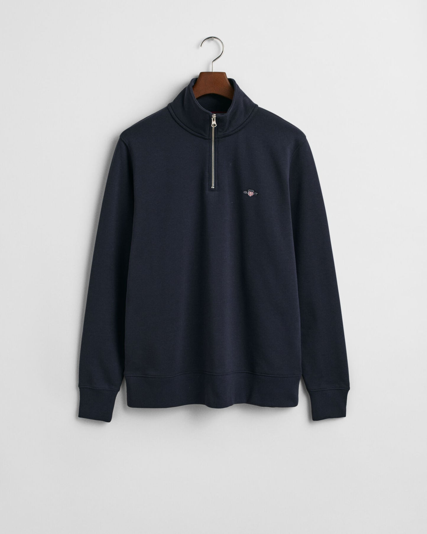 Shield-Halbreißverschluss-Sweatshirt