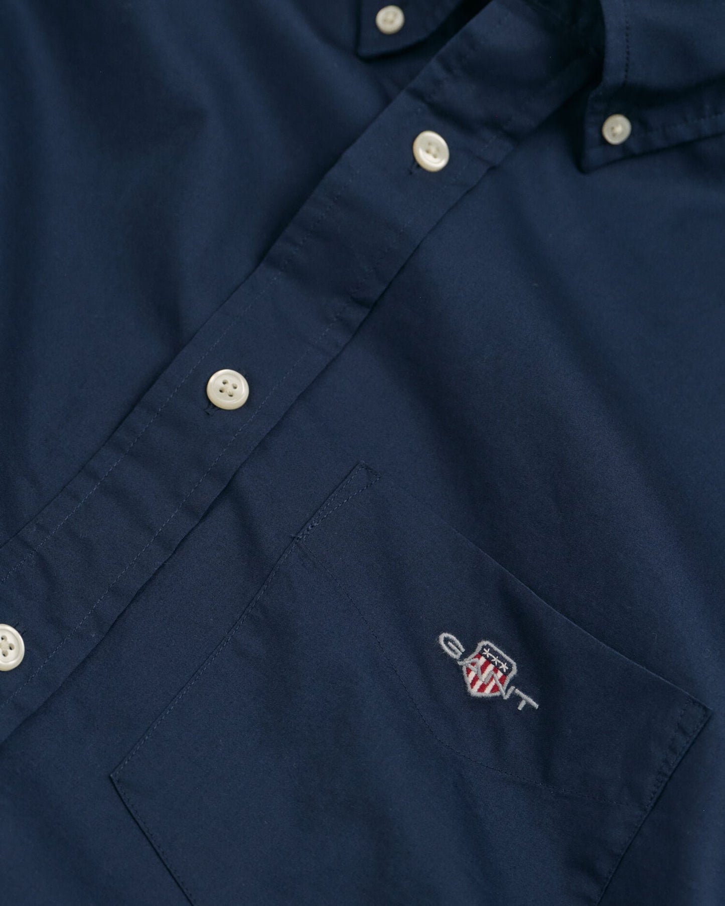 Chemise classique popeline coupe droite