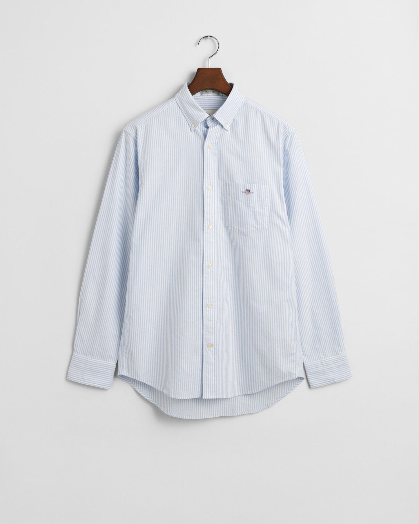 Chemise Oxford classique rayée banquier coupe regular