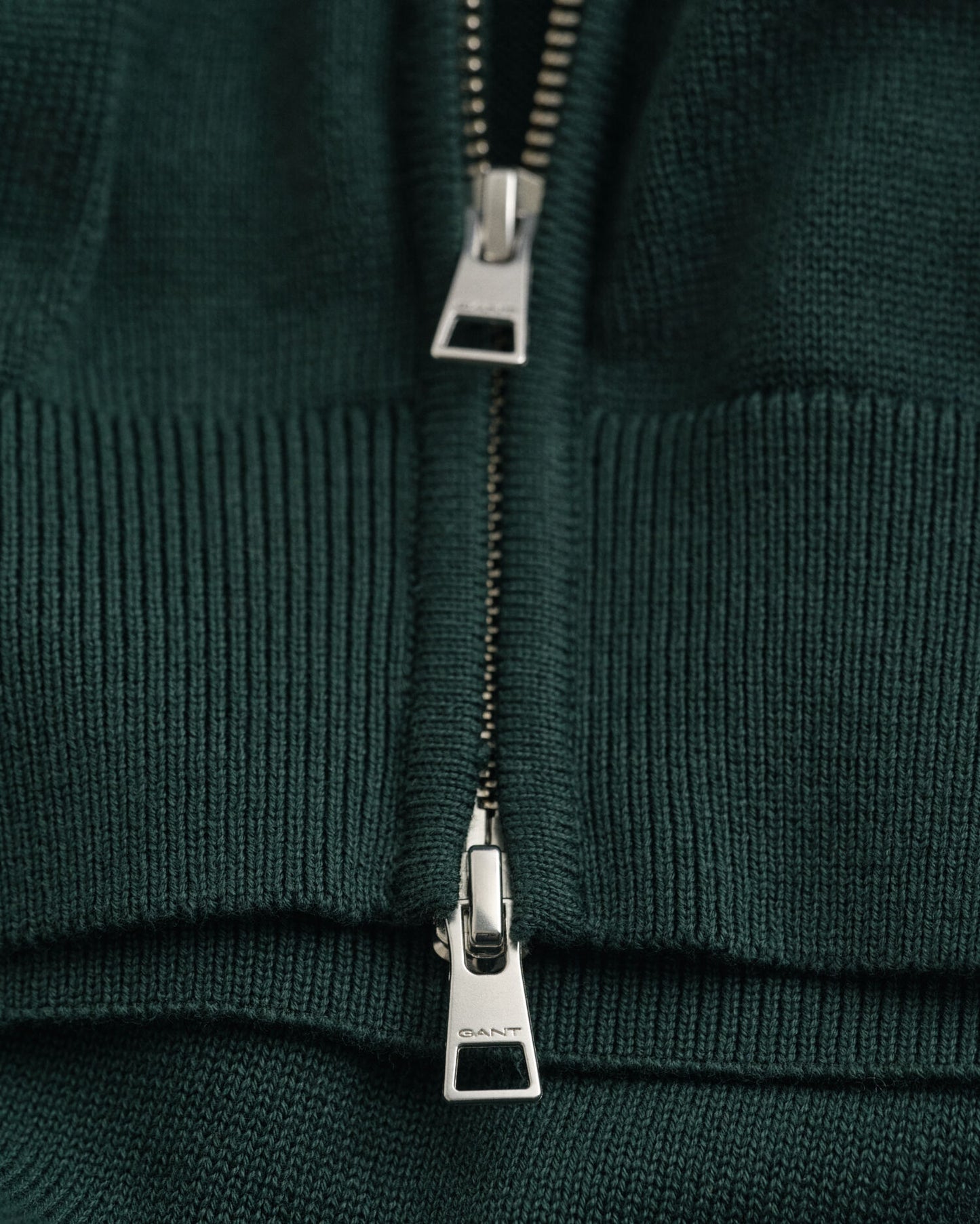 Gilet zippé en coton décontracté