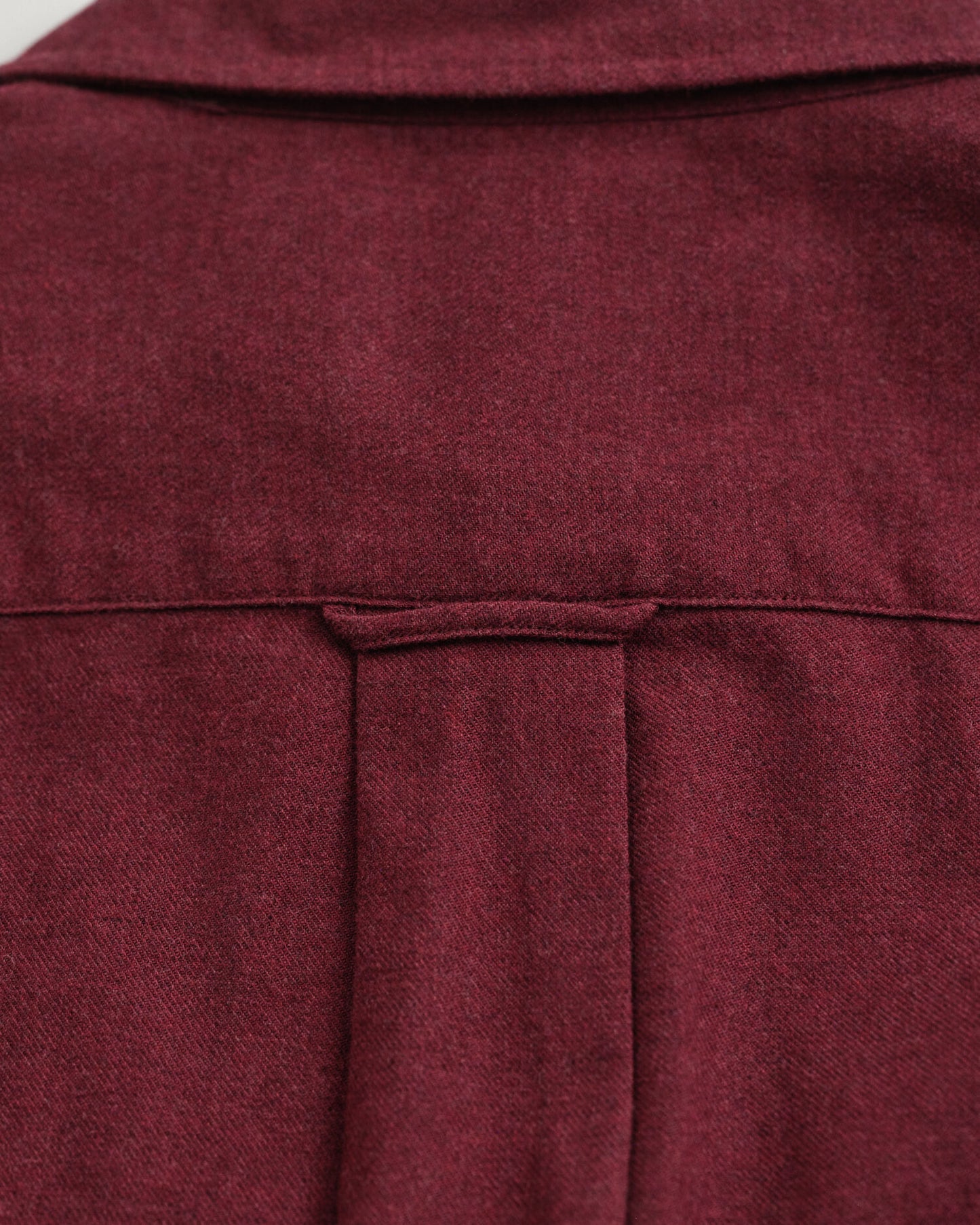 Chemise en flanelle chinée coupe droite