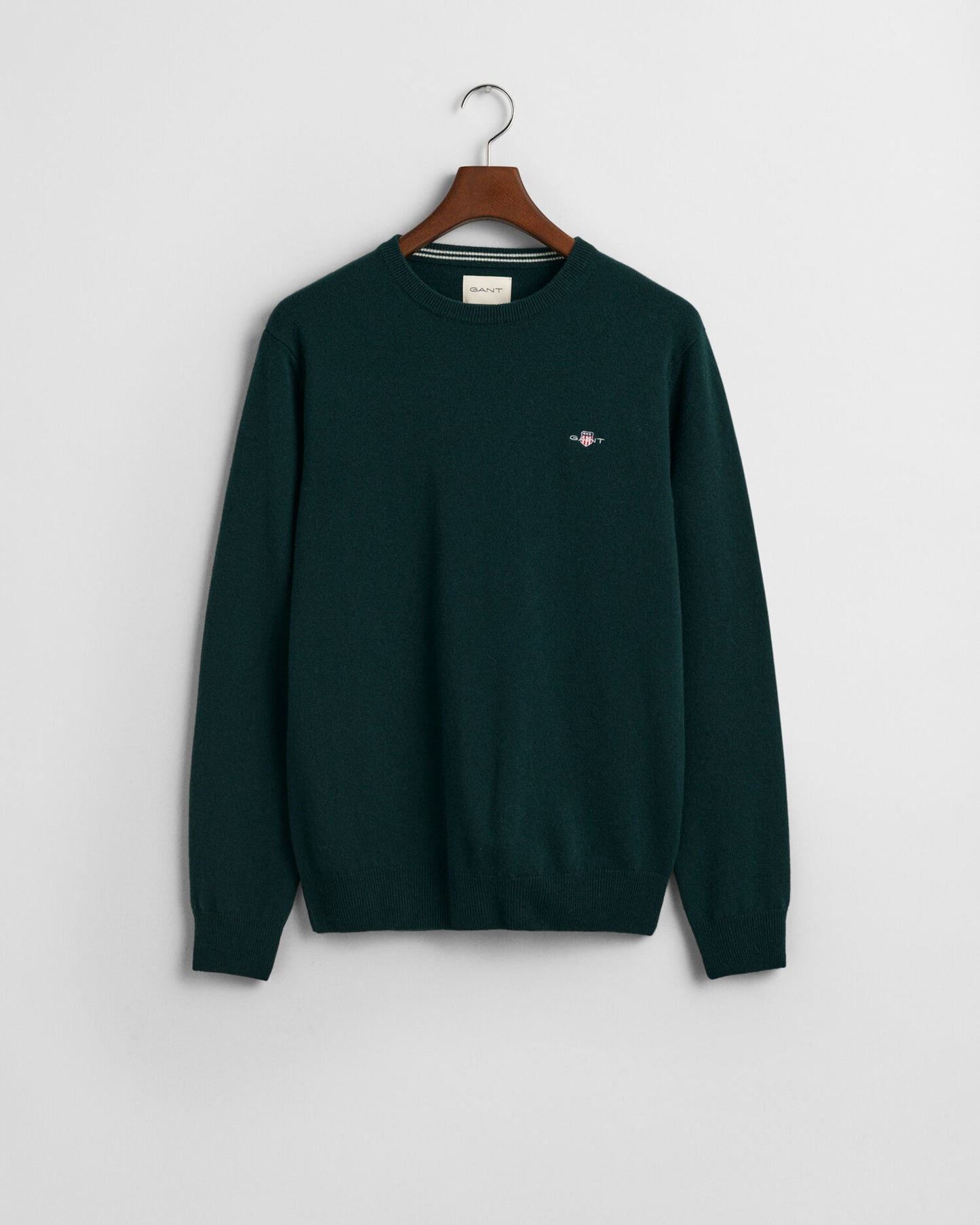Pullover mit Rundhalsausschnitt aus superfeiner Lammwolle