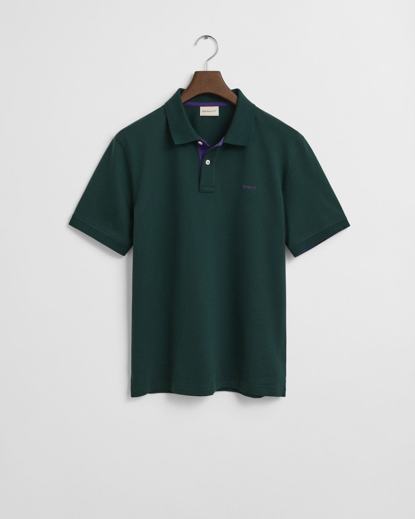 Contrast Pique Polo Shirt