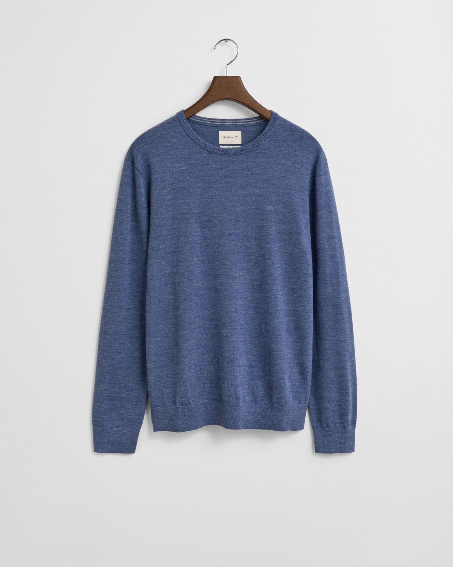 Pull ras du cou en laine mérinos extra fine