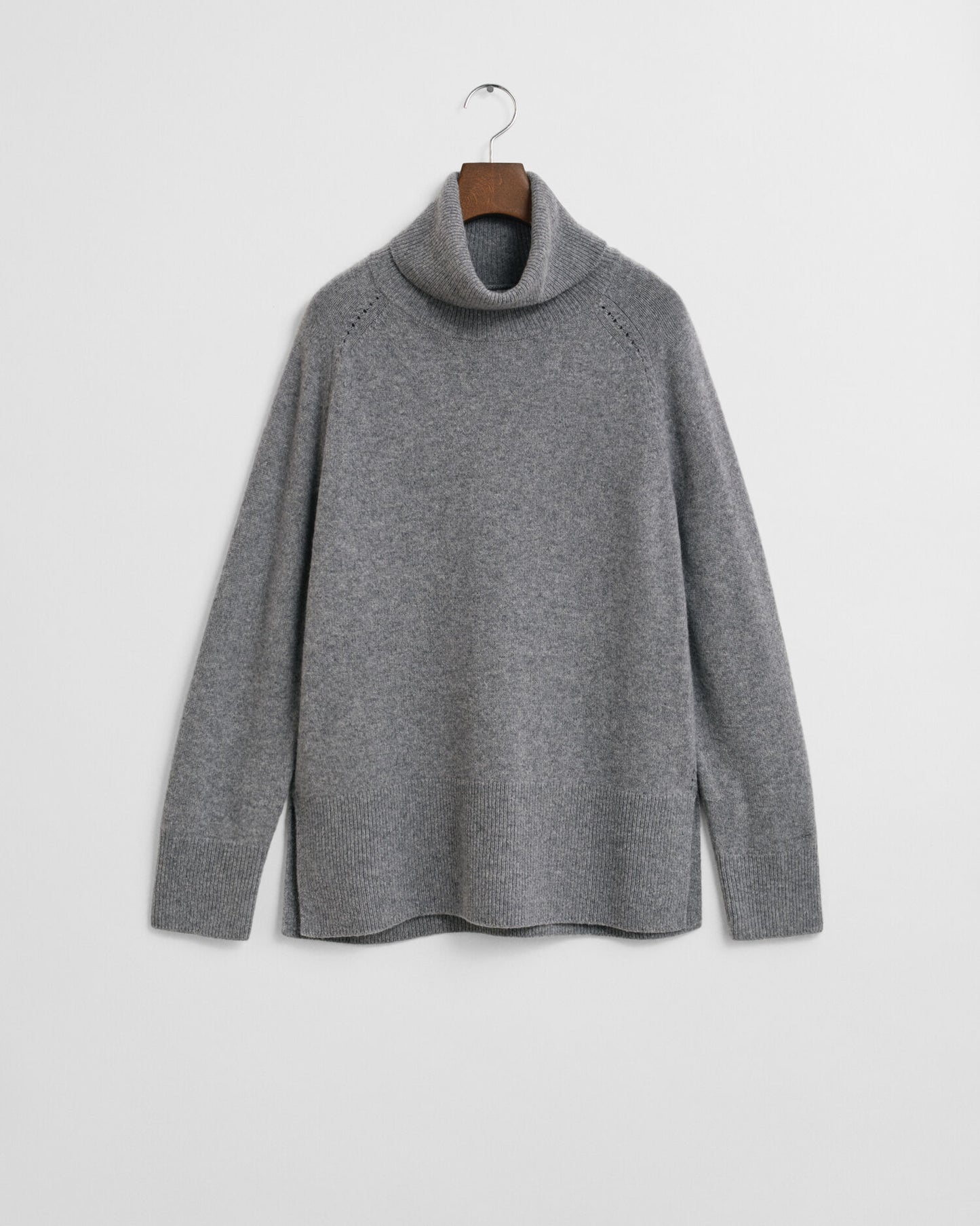 Pull Col Roulé en Laine et Cachemire Doux