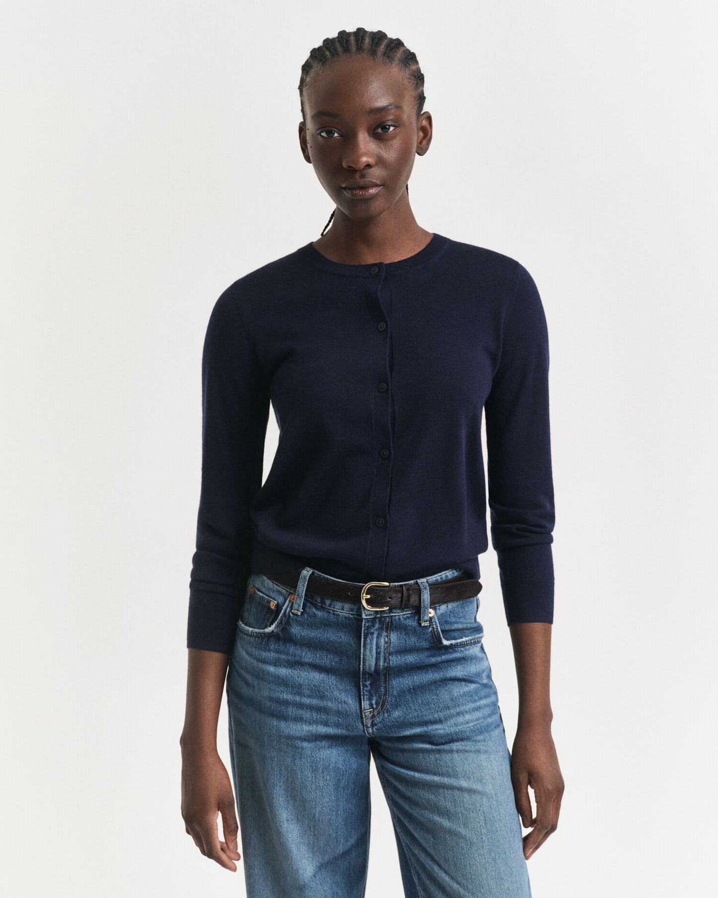 Cardigan en Laine Mérinos Extra Fine