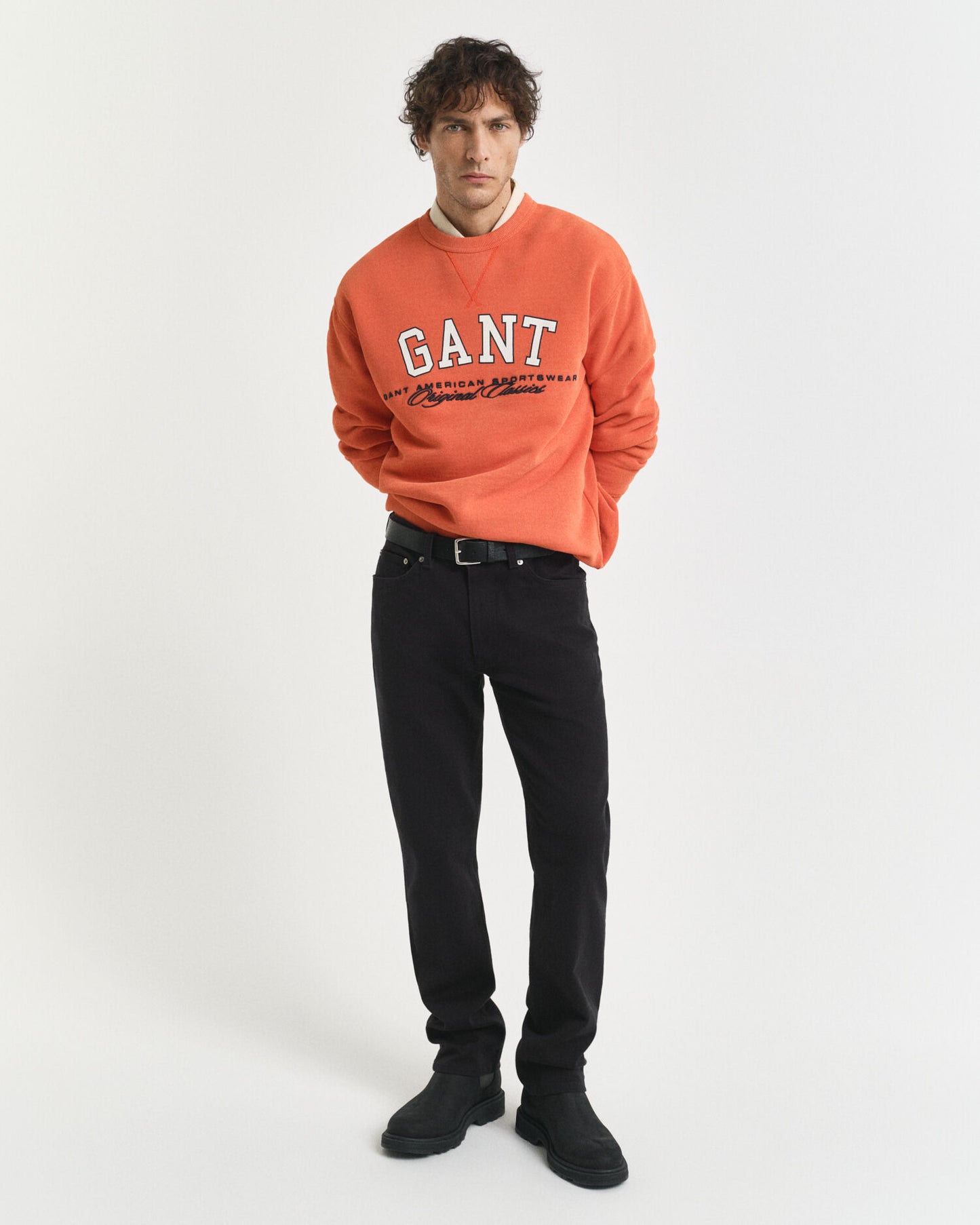 Regular Fit Jeans aus weichem Twill