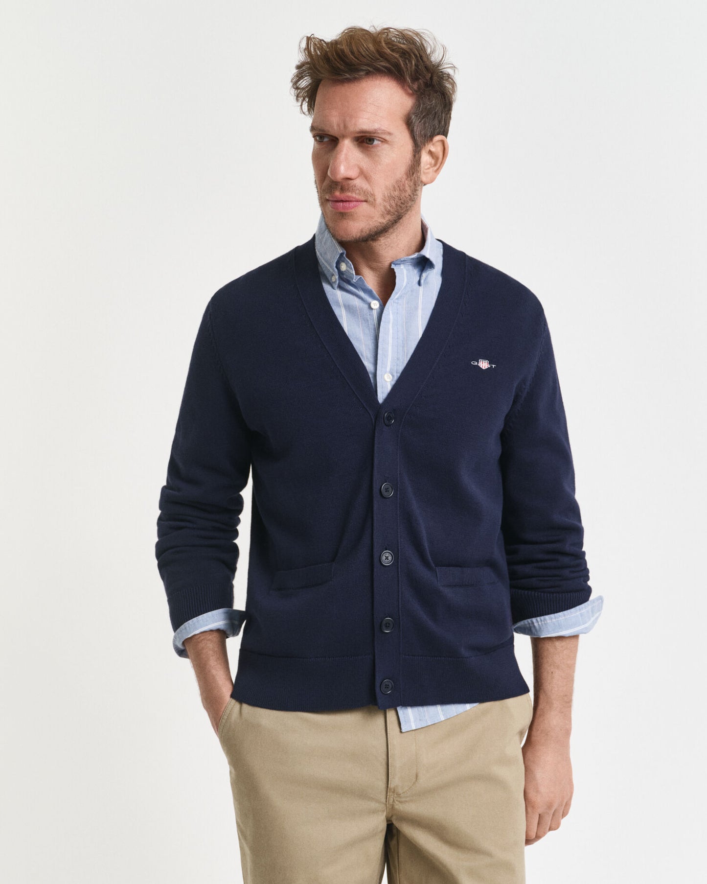 Lässiger Baumwoll-Cardigan