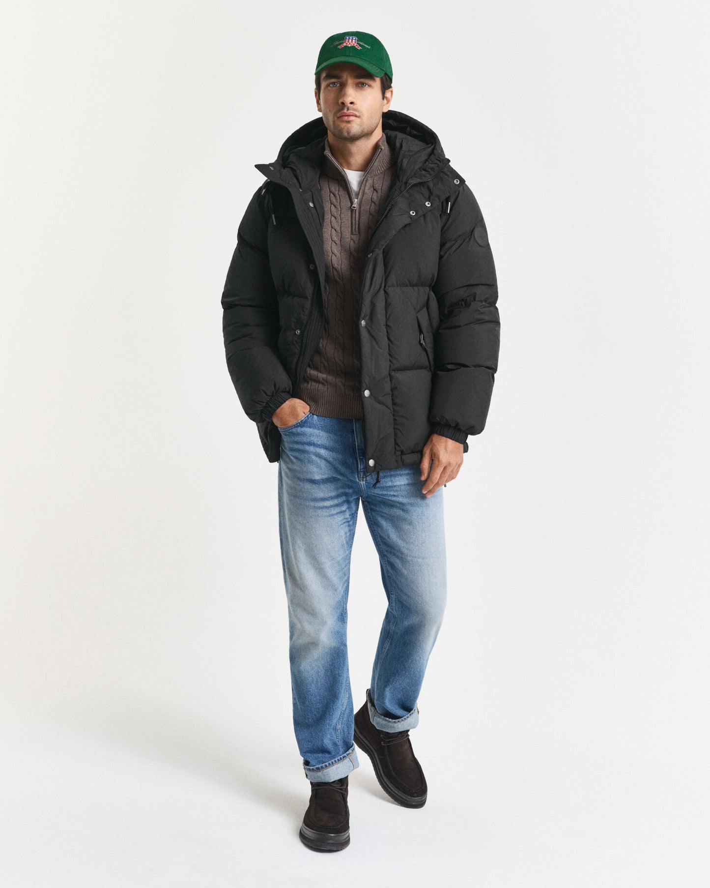 Daunen-Pufferjacke