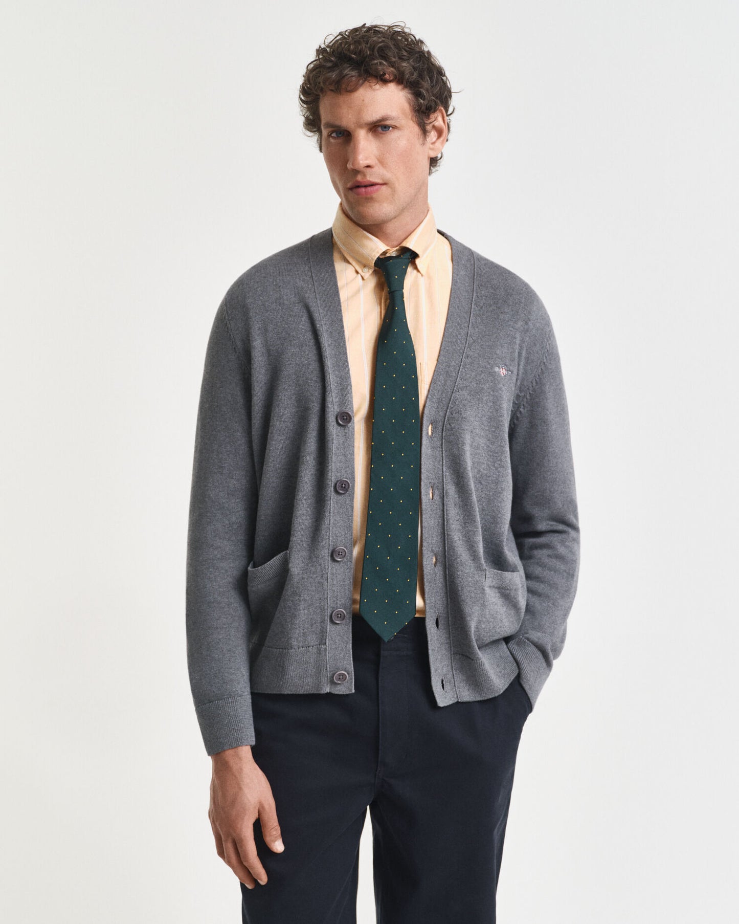 Lässiger Baumwoll-Cardigan