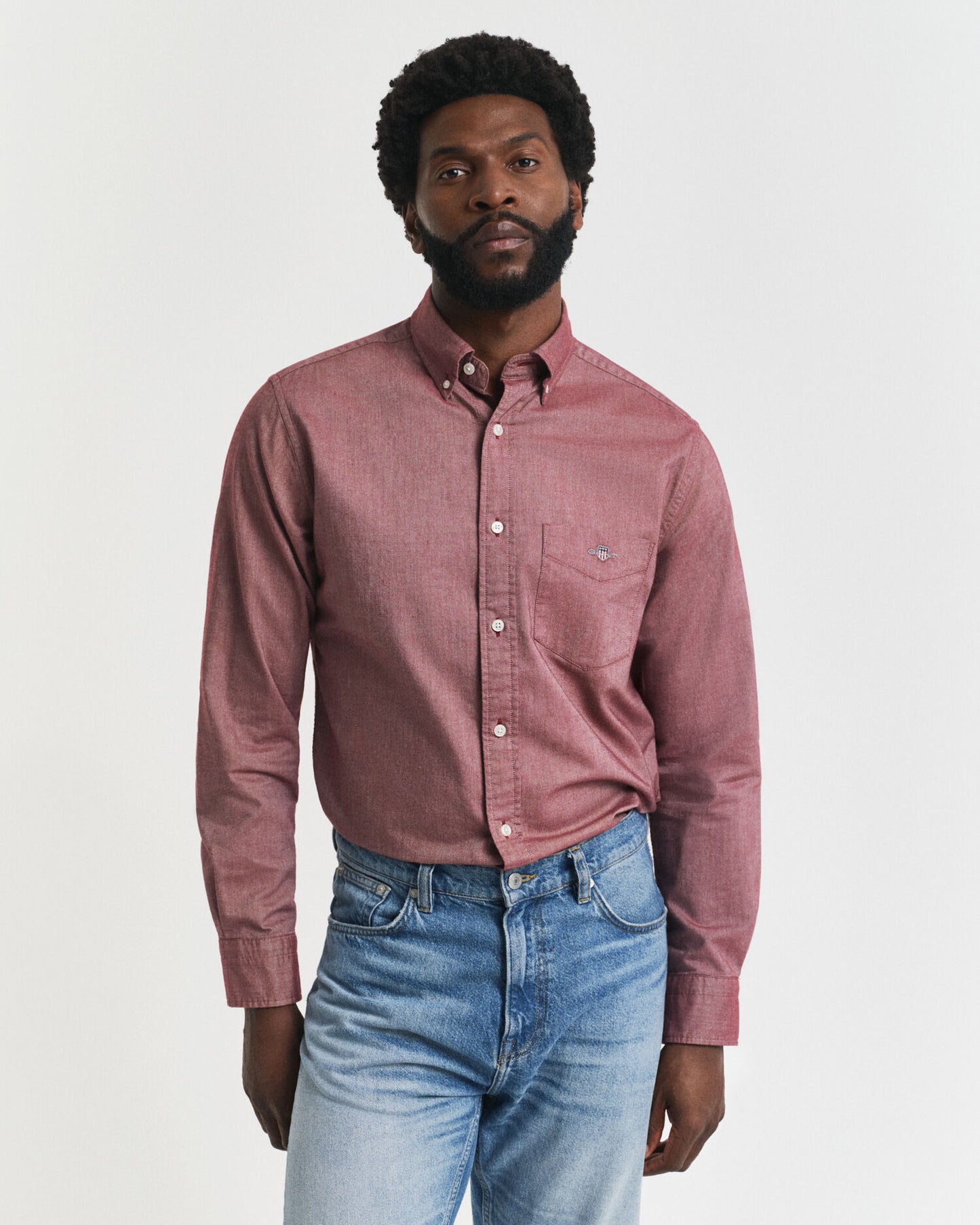 Regular Fit Klassisches Oxford-Hemd