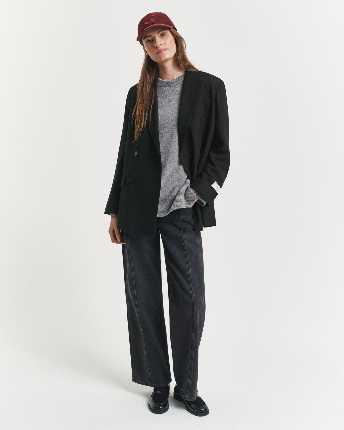 Pull ras-du-cou en doux mélange laine et cachemire