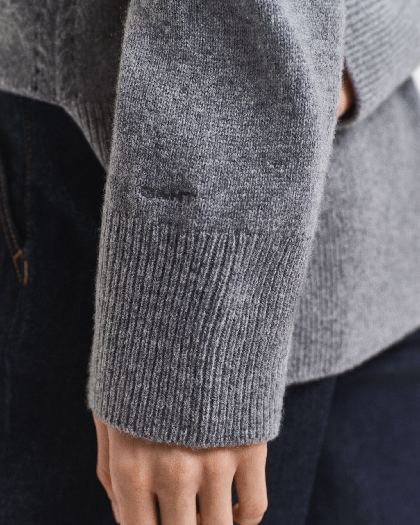 Pull Col Roulé en Laine et Cachemire Doux