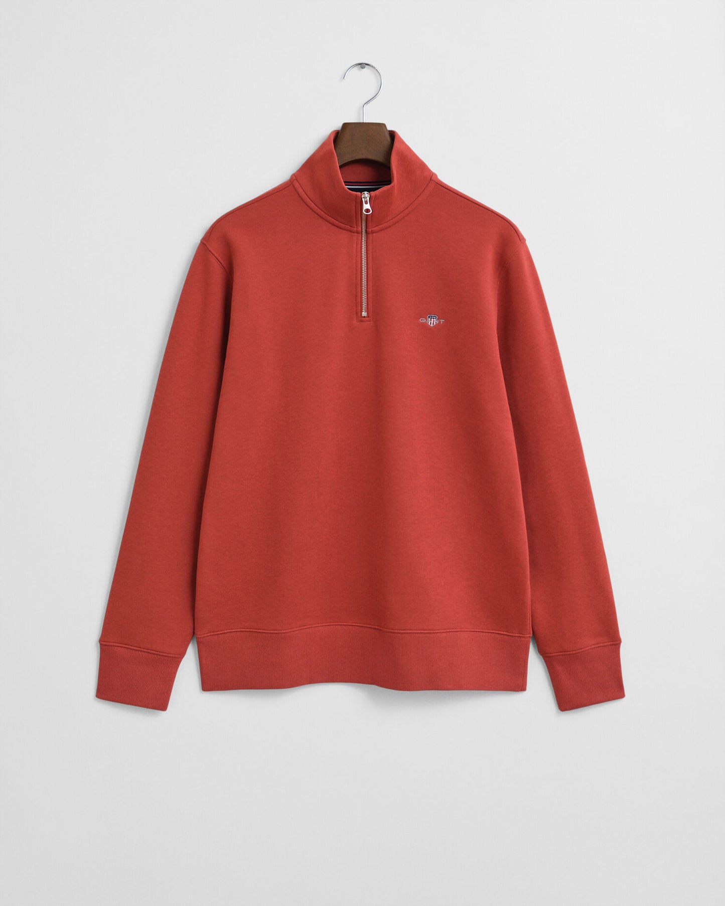Shield-Halbreißverschluss-Sweatshirt