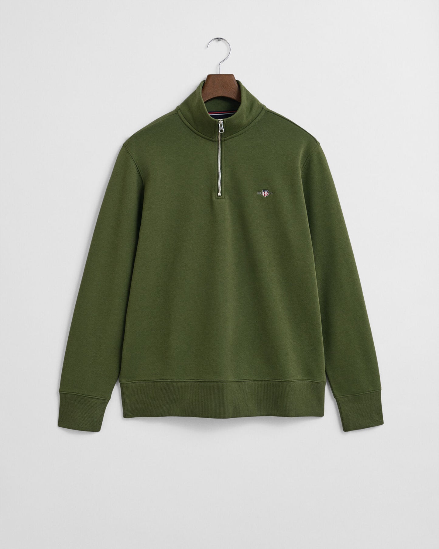 Shield-Halbreißverschluss-Sweatshirt
