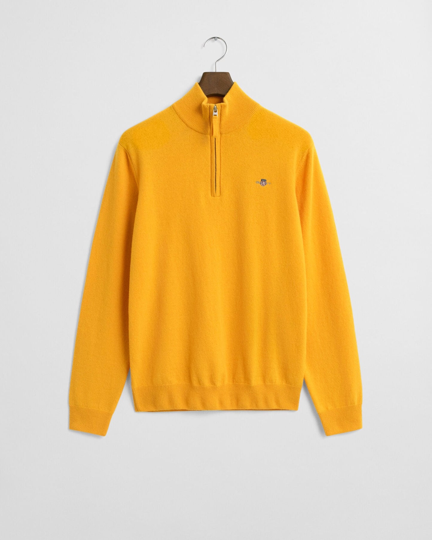 Feinste Lammwolle Half-Zip Pullover