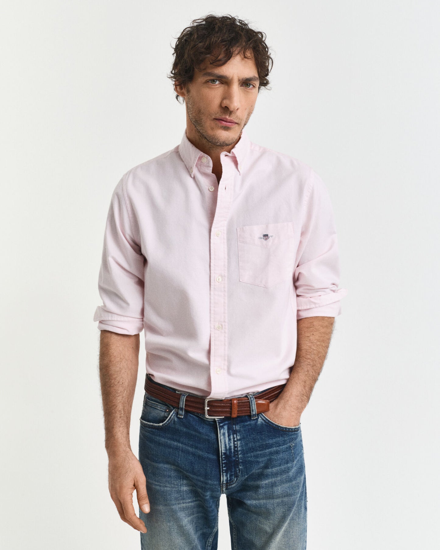 Regular Fit Klassisches Oxford-Hemd